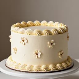 Beautifully decorated gourmet birthday cake, a specialty creation for a San Francisco birthday party celebration.
