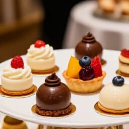 Decadent dessert station with an assortment of sweet treats, ideal for birthday parties in San Francisco.