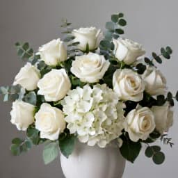 Elegant wedding reception decor in San Francisco. A beautifully set table at Beluga Banquet Hall, showcasing exquisite floral arrangements and fine dining settings.