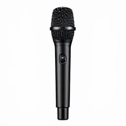 High-quality sound system and wireless microphones ready for an event in San Francisco, ensuring clear audio.