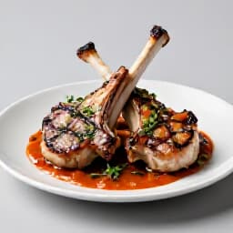 Chef preparing gourmet dishes for off-site catering in San Francisco. A professional chef meticulously garnishing an exquisite appetizer, highlighting the quality and artistry of Beluga