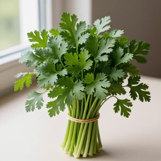 Assortment of fresh herbs and spices commonly used in Armenian cuisine. A vibrant collection of cilantro, parsley, dill, mint, cumin, paprika, and allspice, highlighting the rich flavors and aromatic profiles of Armenian dishes.