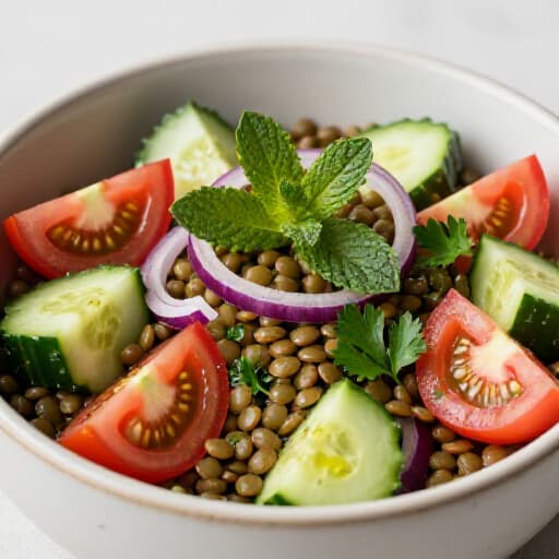 Fresh and Healthy Armenian Cuisine Ingredients. A vibrant display of fresh vegetables, lean meats, legumes, and whole grains, characteristic of the healthy and balanced Armenian diet, emphasizing natural ingredients used in Beluga