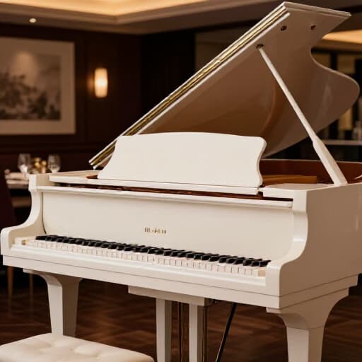 An elegant dining room at Beluga Restaurant with live music. Beluga Restaurant offers a sophisticated and inviting atmosphere in San Francisco, perfect for a romantic dinner or a special celebration, enhanced by live entertainment and cultural performances.