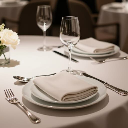 Elegant event setup at Beluga Restaurant & Banquet Hall in San Francisco. A beautifully decorated dining area prepared for a special occasion, showcasing our commitment to creating unforgettable moments.