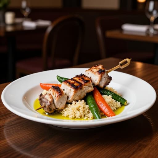 Delicious Mediterranean dishes served at Beluga Restaurant in San Francisco with a vibrant ambiance.