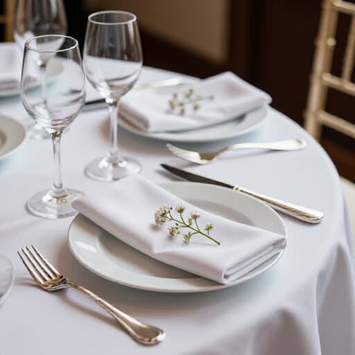 Elegantly set tables in Beluga Restaurant & Banquet Hall, illustrating a perfect setting for private events, highlighting the key factors that influence event venue rental pricing in San Francisco.