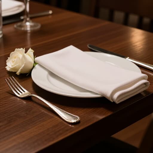 Elegant Rehearsal Dinner Setting at Beluga Restaurant & Banquet Hall. A beautifully set table with floral arrangements and fine dining elements, perfect for a pre-wedding gathering in San Francisco.