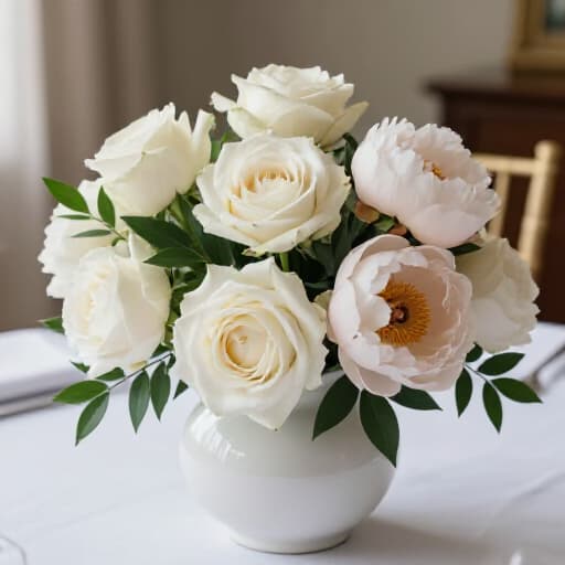 Elegant wedding ceremony setup at Beluga Banquet Hall in San Francisco. A beautiful indoor wedding ceremony venue with floral decorations, chairs for guests, and a beautifully arranged altar, perfect for exchanging vows in San Francisco.
