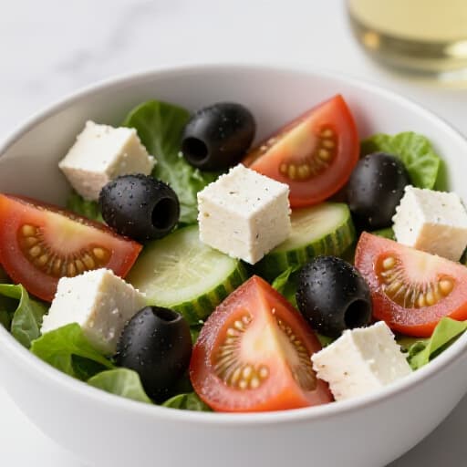 Exquisite Mediterranean Catering Services for San Francisco Events. A beautifully arranged buffet spread of vibrant Mediterranean dishes, including fresh salads, hummus, olives, and grilled vegetables, set up for an elegant event in San Francisco.