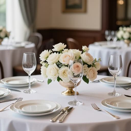 Romantic engagement party venue in San Francisco, Beluga Restaurant & Banquet Hall on Geary Blvd, elegantly set for a special celebration. The image showcases the beautifully decorated interior, emphasizing the intimate and sophisticated atmosphere perfect for couples. Guests are seen enjoying fine dining and celebrating, with subtle hints of San Francisco