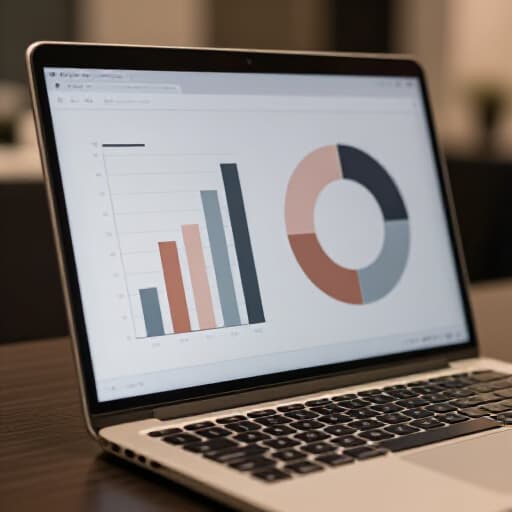 Guide to Wedding Reception Costs in San Francisco. A couple planning their wedding budget, looking at notes and a laptop, with San Francisco landmarks subtly in the background, symbolizing strategic financial planning for a local wedding.