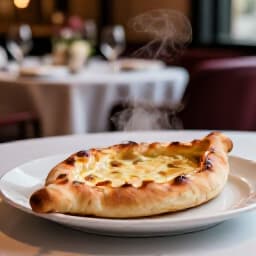Exquisite spread of authentic Armenian cuisine on a restaurant menu. Featuring traditional dishes like shish kebab, dolma, and khachapuri, served in an elegant dining setting in San Francisco, inviting diners to explore unique flavors.