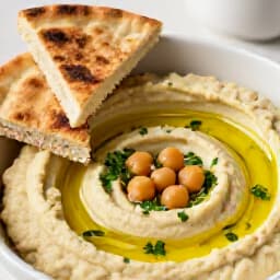 Vibrant table spread with authentic Mediterranean cuisine. A detailed shot of various Mezze platters, fresh salads, and delicious main courses, set in an elegant dining environment at Beluga Restaurant in San Francisco, highlighting the rich and healthy flavors of the Mediterranean diet.