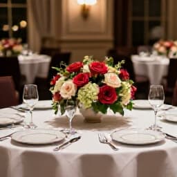 Elegant banquet hall event space in San Francisco
