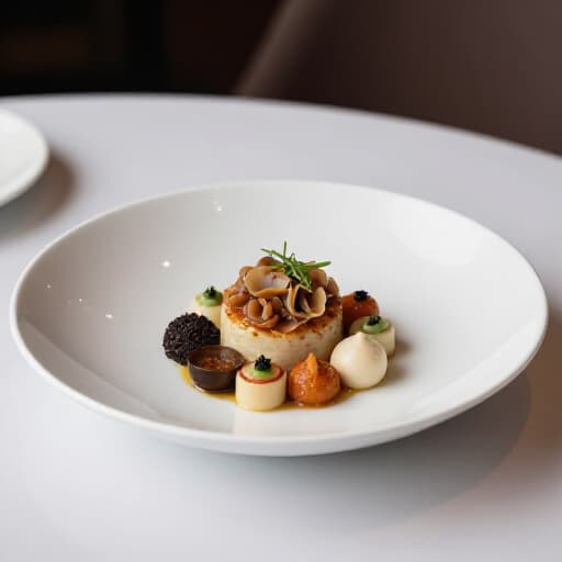 Exquisite dining experience for engagement parties in San Francisco at Beluga. A beautifully set table showcasing authentic Russian, Armenian, and Mediterranean dishes, ideal for celebrating love.