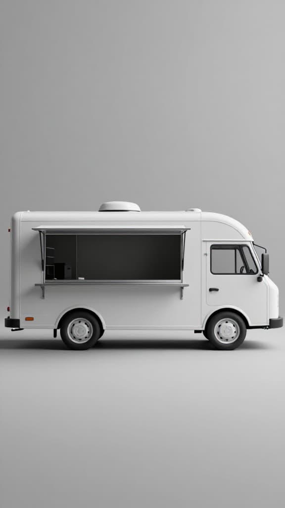 Vibrant food truck catering event in San Francisco. A diverse group of guests enjoying delicious meals from a modern food truck, showcasing mobile culinary services and an engaging outdoor dining experience.