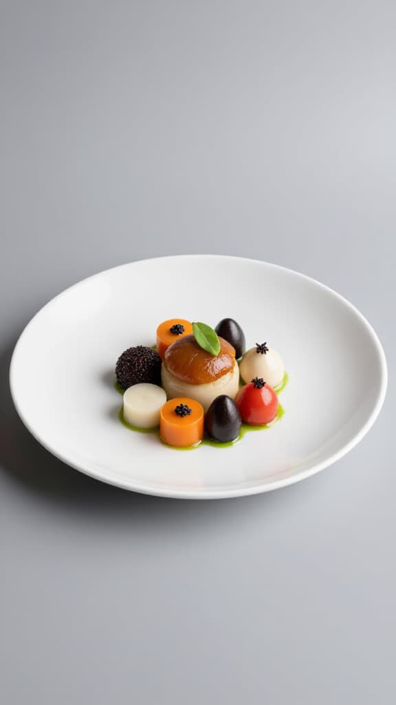Elegante ambiente de comedor con una mesa bellamente dispuesta en el Beluga Restaurant, listo para una experiencia gastronómica de lujo.
