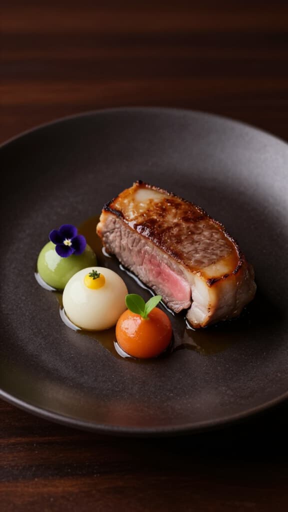 Elegant Dinner Dining with Live Music at Beluga Restaurant in San Francisco. A beautifully set table with exquisite dishes, fine wine, and a band performing live in the background, showcasing the vibrant ambiance of the restaurant for a premier dinner experience.