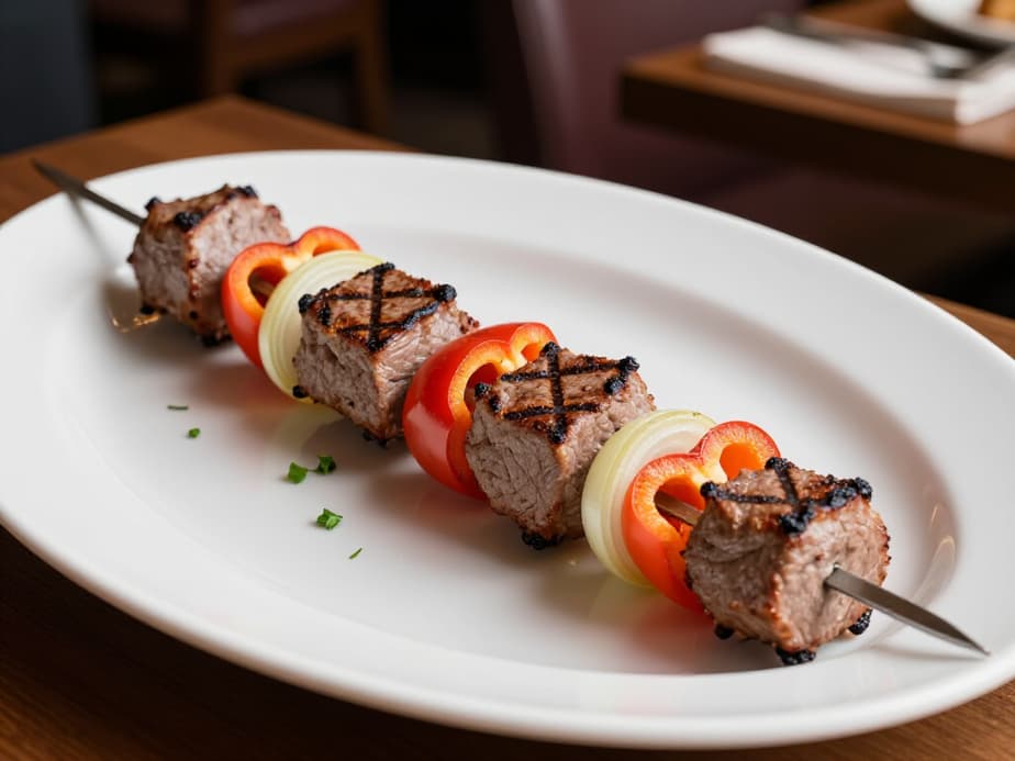 A lavish spread of authentic Armenian cuisine at Beluga Restaurant in San Francisco. Featuring a variety of traditional dishes, mezze, and savory appetizers, elegantly presented for a memorable dining experience.