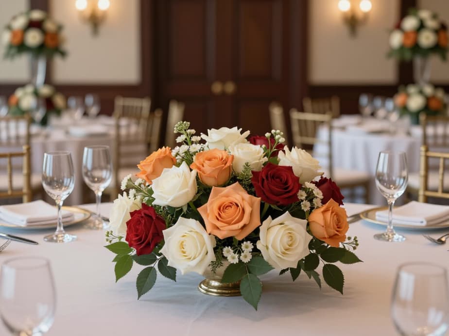 Elegant interior of Beluga Restaurant & Banquet Hall in San Francisco. A spacious and luxurious venue ready for private events and fine dining experiences, featuring stylish decor and ambient lighting.