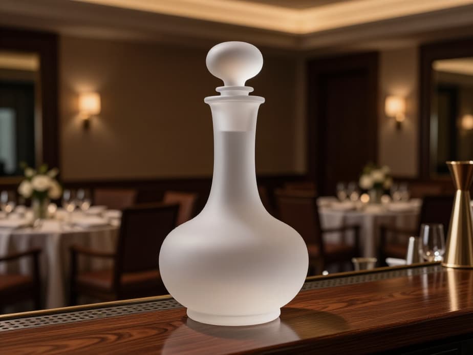 Elegant bar setup with custom beverage packages in a San Francisco banquet hall