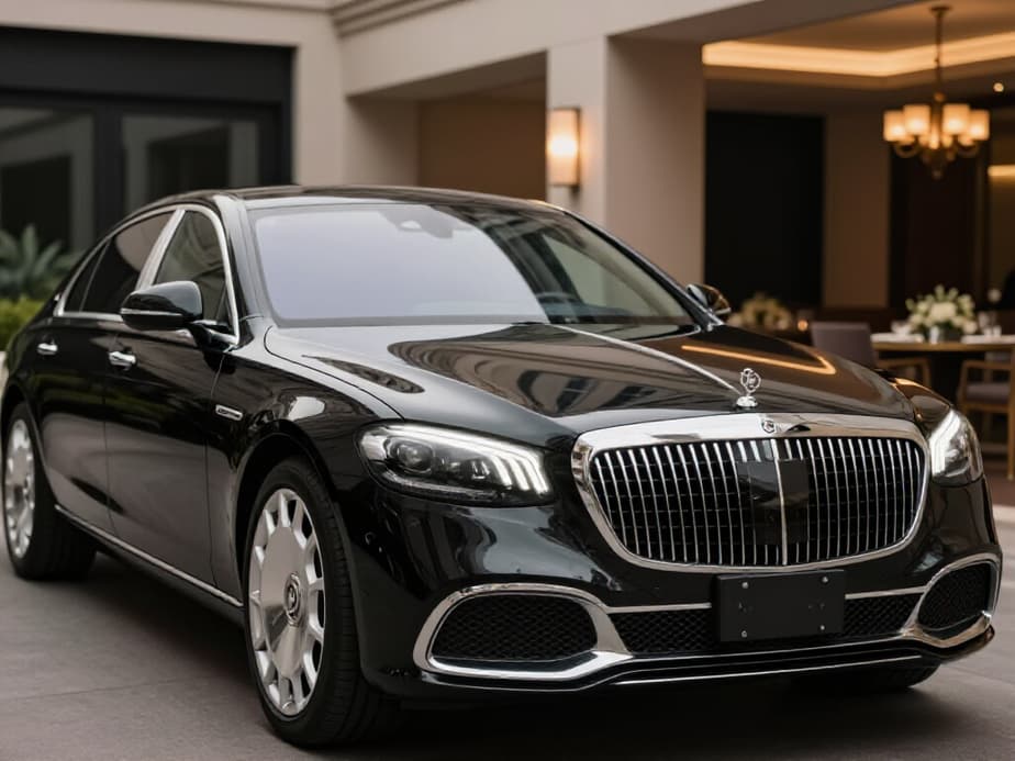 Luxury event valet parking service in San Francisco with a view of the city skyline. Professional attendants, convenient parking, elegant event experience.