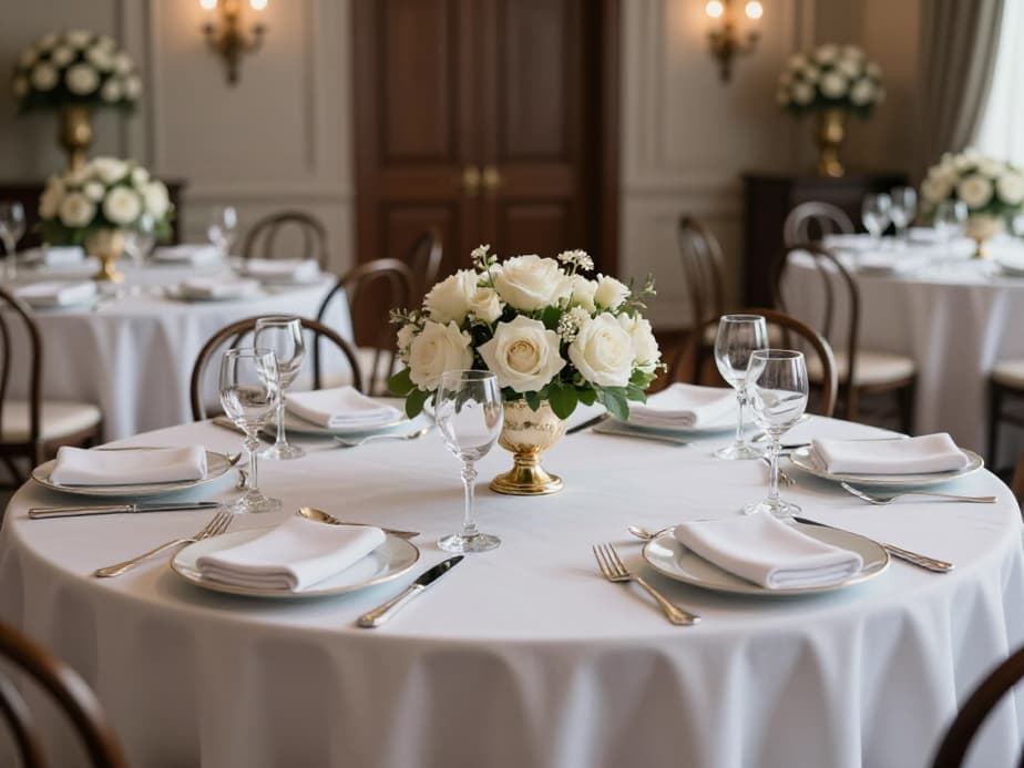 Premier event space rental in San Francisco with elegant banquet hall setup